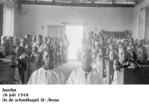 SAMBA 1948  ECOLE STE ANNE chapelle