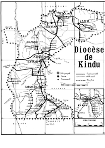 CARTE DIOCESE DE KINDU