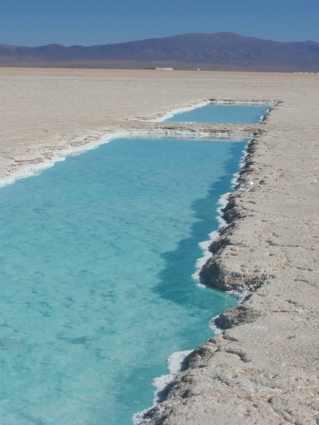 IMGP2049  Salinas grandes (zoutmeren) op de Altiplano