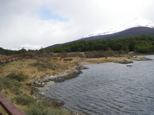 IMGP2168 IMGP2164 Eindpunt in het Nationaal park Tierra del Fuego