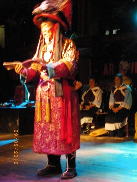 Lijiang, show met Naxi-muziek (4)