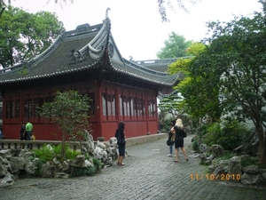 Yu-tuin in het oude stadsgedeelte van Shanghai (5)