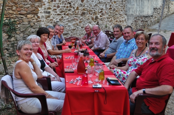 Aan tafel Bessèges ria