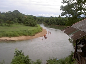 Thailand - kanchanaburi  The Bridge on the River Kwai mei 2009 (4