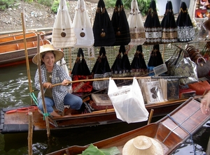 Thailand - Bangkok Damnoen Saduak Floating Market mei 2009 (7)