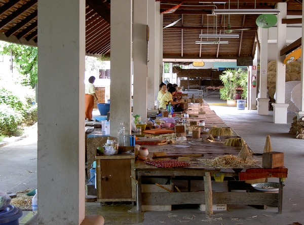 Thailand - sankaem paeng Umbrella Bo Sang factory - Chiang mai me