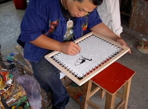 Thailand - sankaem paeng Umbrella Bo Sang factory - Chiang mai me