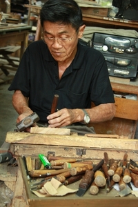 Thailand - sankaem paeng Umbrella Bo Sang factory - Chiang mai me