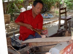 Thailand - sankaem paeng Umbrella Bo Sang factory - Chiang mai me