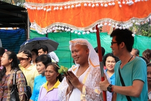 Thailand - Phitsanulok - thai tradition - man word monnik mei 200