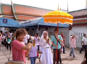 Thailand - Phitsanulok - thai tradition - man word monnik mei 200