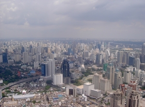 Thailand - Bangkok view of Baiyoke Sky Hotel mei 2009 (12)