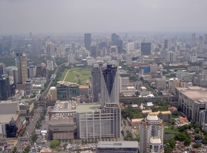 Thailand - Bangkok view of Baiyoke Sky Hotel mei 2009 (15)