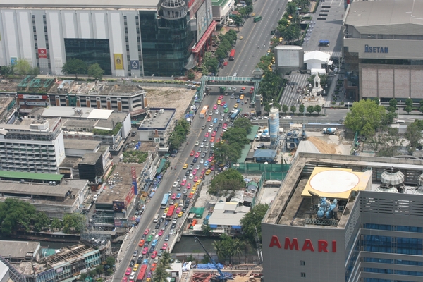 Thailand - Bangkok view of Baiyoke Sky Hotel mei 2009 (7)