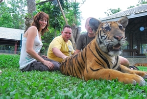 Thailand - Chiang mai Tiger Kingdom day 1 mei 2009 (64)