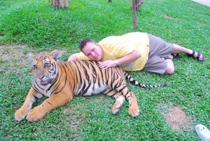 Thailand - Chiang mai Tiger Kingdom day 1 mei 2009 (68)
