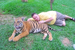 Thailand - Chiang mai Tiger Kingdom day 1 mei 2009 (69)