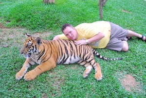 Thailand - Chiang mai Tiger Kingdom day 1 mei 2009 (71)