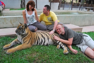 Thailand - Chiang mai Tiger Kingdom day 1 mei 2009 (74)