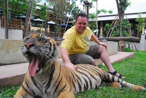 Thailand - Chiang mai Tiger Kingdom day 1 mei 2009 (80)