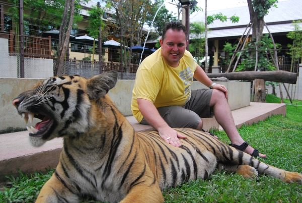 Thailand - Chiang mai Tiger Kingdom day 1 mei 2009 (85)