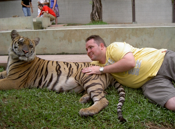 Thailand - Chiang mai Tiger Kingdom day 1 mei 2009 (87)