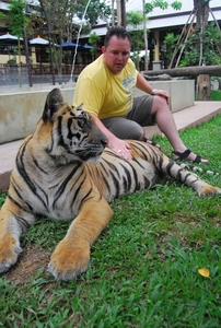 Thailand - Chiang mai Tiger Kingdom day 1 mei 2009 (88)