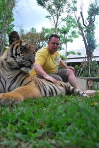 Thailand - Chiang mai Tiger Kingdom day 1 mei 2009 (90)