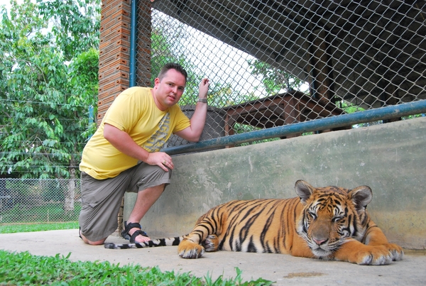 Thailand - Chiang mai Tiger Kingdom day 1 mei 2009 (99)