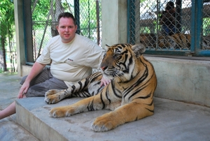 Thailand - Chiang mai Tiger kingdom day 2 Mei 2009 (121)