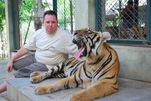 Thailand - Chiang mai Tiger kingdom day 2 Mei 2009 (125)