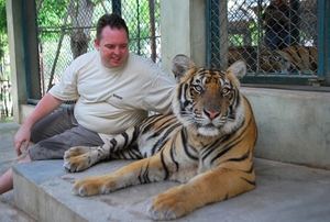 Thailand - Chiang mai Tiger kingdom day 2 Mei 2009 (126)