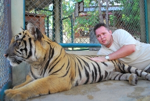 Thailand - Chiang mai Tiger kingdom day 2 Mei 2009 (153)