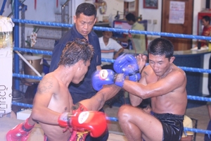 Thailand - Bangkok Thai Boxing mei 2009 (55)