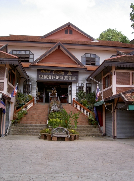 Thailand -Sop Ruak Golden Triangle  Laos, Thailand en Myanmar mei