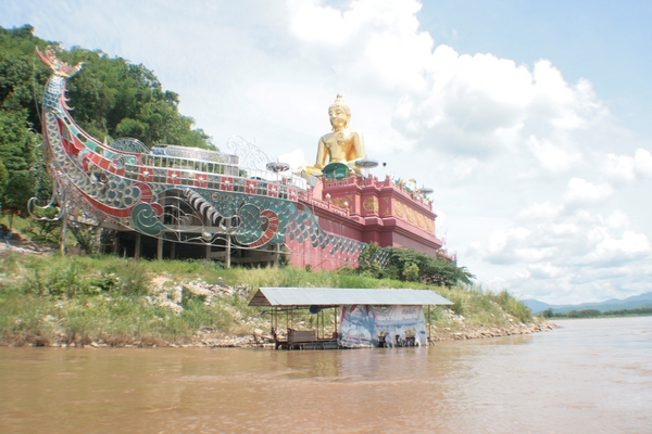 Thailand -Sop Ruak Golden Triangle  Laos, Thailand en Myanmar mei