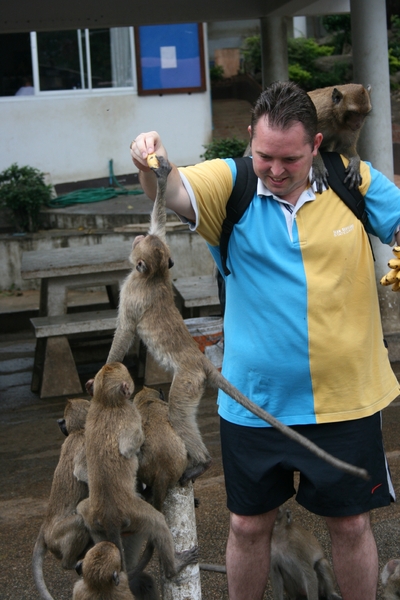 Thailand - Hua Hin Monkey Island mei 2009 (14)