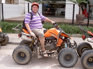 Thailand - Hua Hin -Cha-am  quad ride - mei 2009 (31)