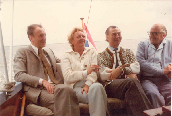 18 JR ontving in de jaren '80 op zijn yacht eerste minister Tinde