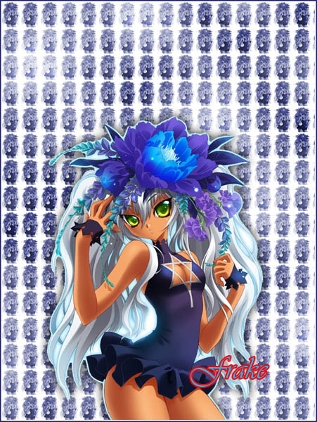 H 053 variante blue trio van mosaicale