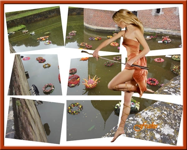 H 059 Naar het lesje Kasteeldreef van mosaicale