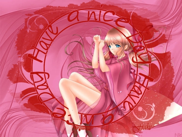 H 060 Have a nice day Dunkiekopie