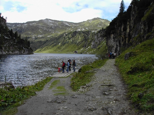 Beklimming naar de Tappencarseehutte