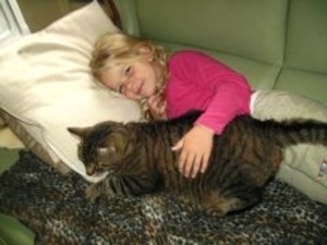 Evelientje  met poes