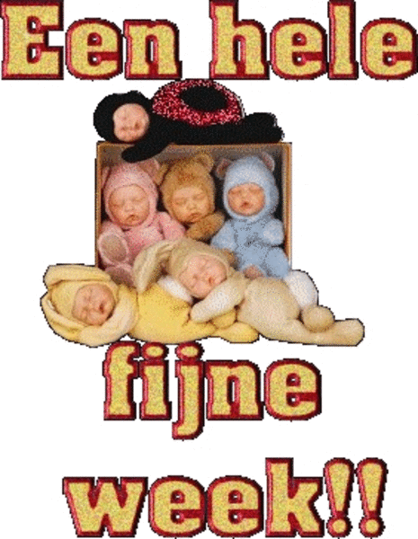 met baby's fijne week