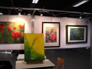 Schilderwerken cursus  tentoonstelling 2011 112
