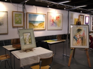 Schilderwerken cursus  tentoonstelling 2011 129