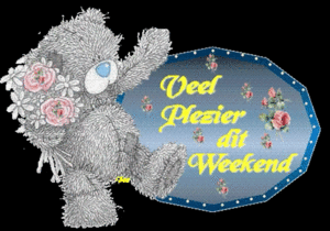 Veel plezier dit weekend