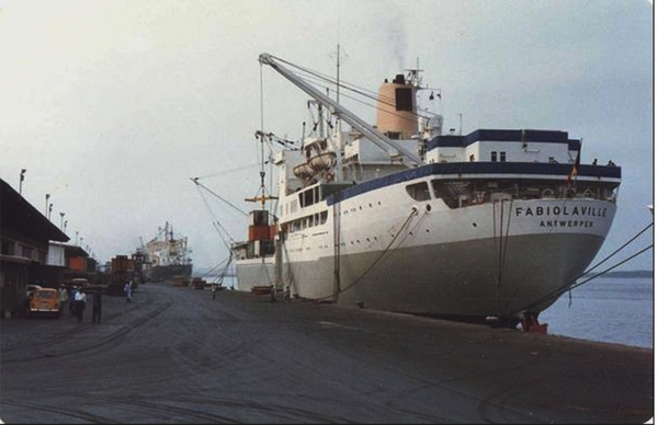 Fabiolaville in 1988 , zuiderkaai Abidjan