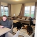 Samen met moeke Alice in het huisje